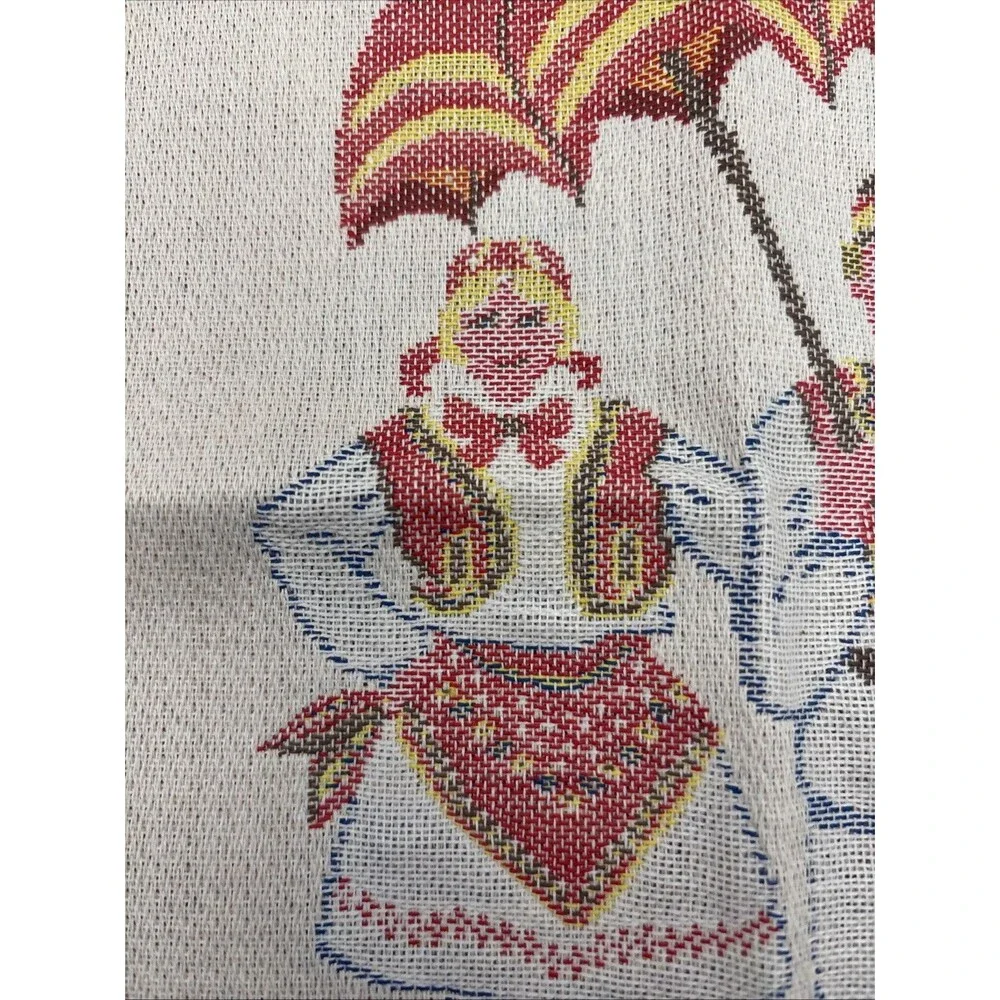Croatian Needlepoint Wall Hanging Tapestry Zagreb  Sestincani